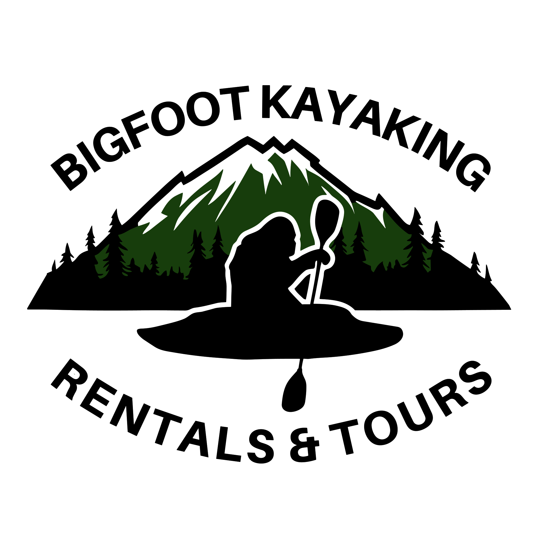 Bigfoot Kayaking Rentals and Tours Logo